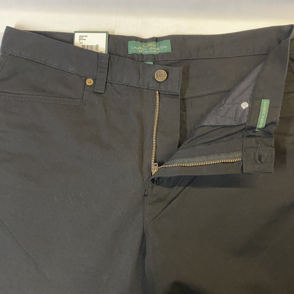 Ralph Lauren Jeans Company Black Cropped Pant Size 12 - Picture 3 of 8